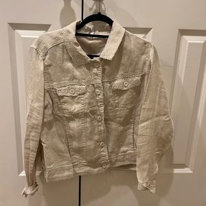 Beige jacket